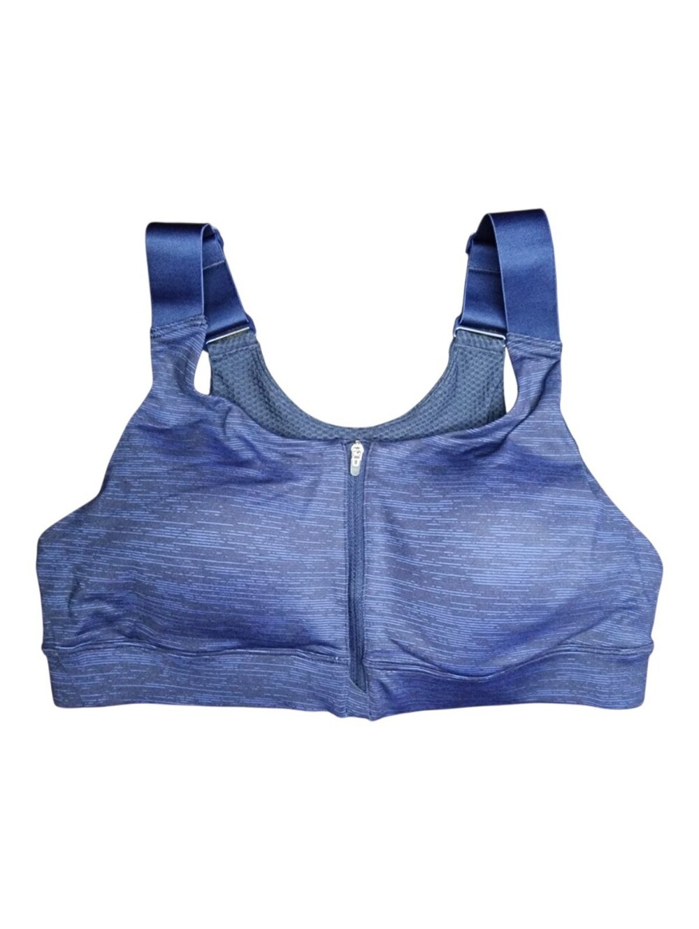 Outdoor Voices Powerhouse Zip-Up Sports Bra, Womens Medium